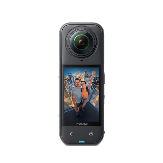 Insta360 X5 - Waterproof 8K 360° Action Camera, Leading Low Light, Invisible Selfie Stick Effect, Rugged and Replaceable Lens, 3-Hour Battery, Built-in Wind Guard, Stabilization, Triple AI Chip Design