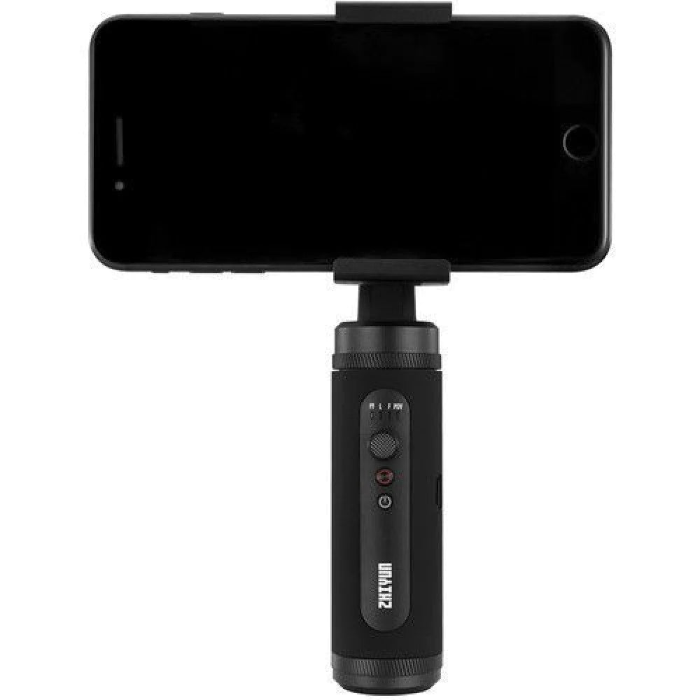 Zhiyun-Tech Smooth Q2 3-Axis Handheld Gimbal (with 2 Years ZHIYUN India Official Warranty) for Smartphone, Small Pocket Size 260g Max. Payload 360 Degree Rotation iOS & Android Supported, Black