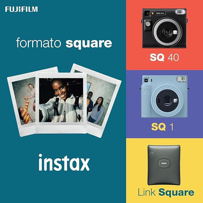 instax Fujifilm Square Link Smartphone Instant Photo Printer - White