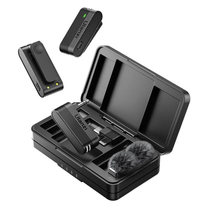 Key Highlights Key Highlights Key Highlights HIFFIN ULANZI A100 Wireless Lavalier Microphone Lapel Mic for Camera and Phone Microphone
