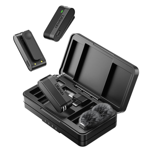 Key Highlights Key Highlights Key Highlights HIFFIN ULANZI A100 Wireless Lavalier Microphone Lapel Mic for Camera and Phone Microphone