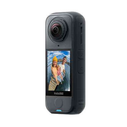 Insta360 X4 Air - Lightweight 165g 8K 360 Camera, Invisible Selfie Stick Effect, Replaceable Lenses, Shoot First & Frame Later, Built-in Wind Guard, FlowState Stabilization, AI-Powered App