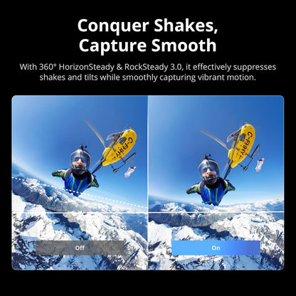 DJI Osmo 360 Adventure Combo,360 Camera With 1-Inch 360° Imaging, Native 8K 360° Video, 4K/120fps & 170° Boost Video, 120MP 360° Photo, 100-Min 8K Recording, Waterproof, Action Camera for Sports, Vlog