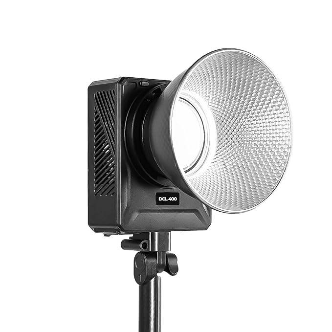 Digitek Lite (DCL 400WBC Combo) 330W Bi Color COB LED Continuous Light with Reflector & Bowens Mount, 10 Fx Effects, 0-100% Dimming, 2700K-6500K Color Temp, 26860LM, 95+ CRI, for Photo & Video Shoots