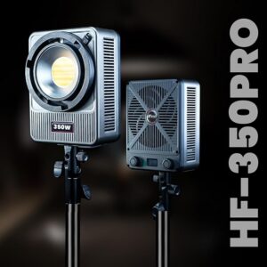 HIFFIN HF-350 PRO Wonder Series 350W COB LED Video Light | 25,800lm Ultra Bright | CRI 95+ | CCT 2700K-6500K | Bowens Mount | App Control | Professional Light for Photography, Videos & Studio Use