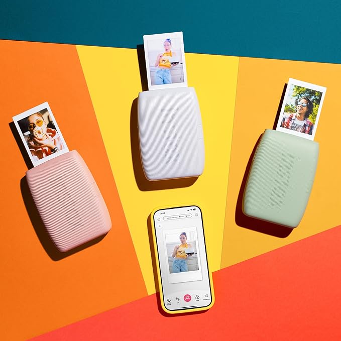 instax Mini Link 3 Smartphone Colour Photo Printer Clay White