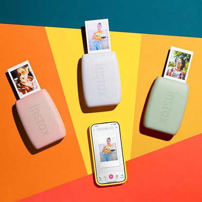 instax Mini Link 3 Smartphone Colour Photo Printer Clay White