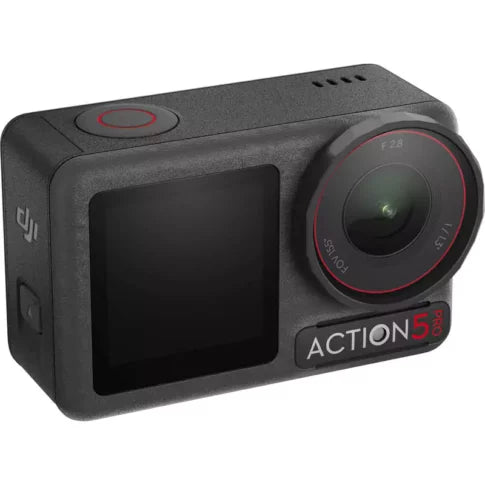 DJI Osmo Action 5 Pro Adventure Combo, Action Camera 4K with 1/1.3" Sensor, 12h Extended Battery Life with 3 Batteries, Stabilization, Dual OLED Touchscreens, Mini Action Camera for Travel, Vlog