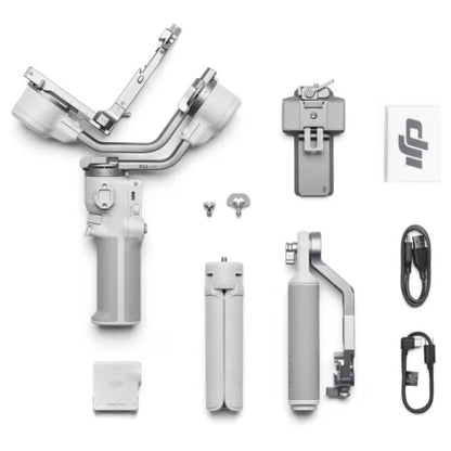 DJI RS 4 Mini Combo, Gimbal Stabilizer for Cameras Canon/Sony/Panasonic/Nikon/Fujifilm, Auto Axis Locks, 2kg/4.4lbs Payload, Intelligent Tracking, Camera Gimbal, Camera Stabilizer, Native Vertical Shooting