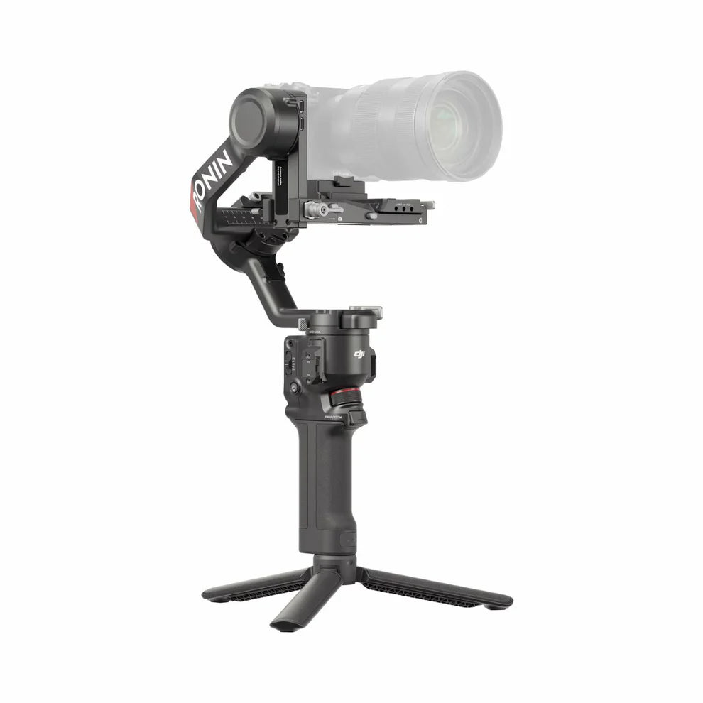 DJI RS 4 Combo, 3-Axis Gimbal Stabilizer for DSLR and Mirrorless Cameras Canon/Sony/Panasonic/Nikon/Fujifilm, Native Vertical Shooting, 2-Mode Switch Joystick, Teflon Axis Arms