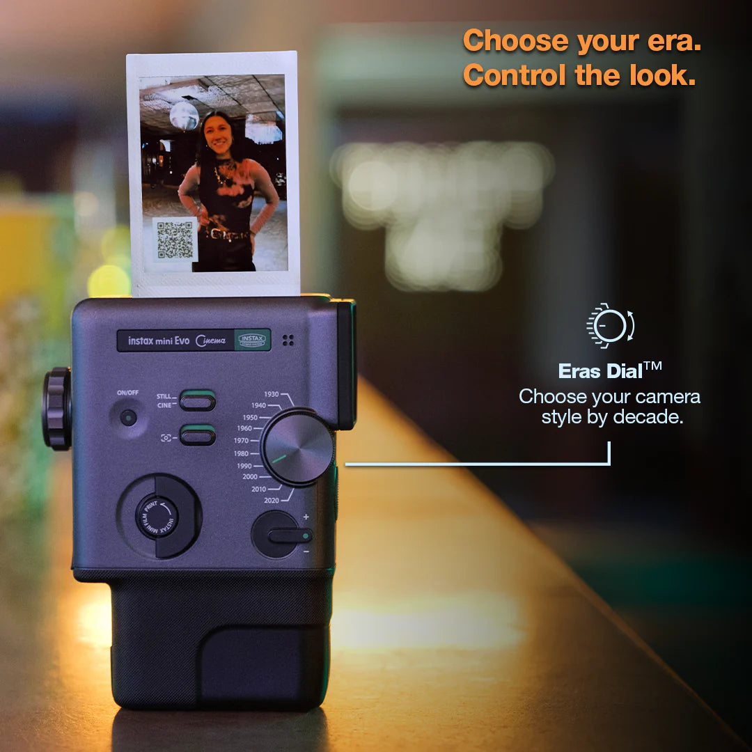 Fujifilm instax mini Evo Cinema™ Premium Edition with 20 Shots of instax mini Instant Film