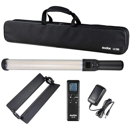 Godox LC500 Portable LED Light Stick | Remote not Included (Black)