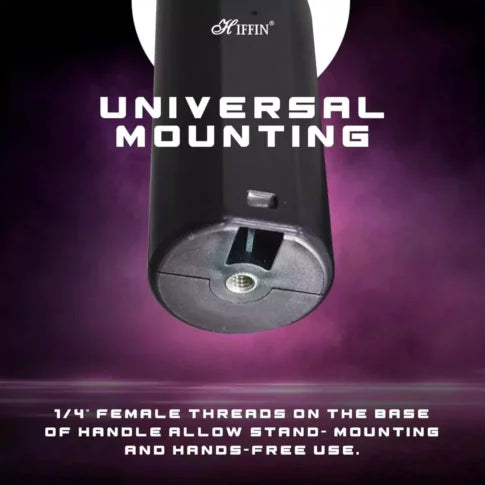 HIFFIN HF-600 RGB LED Light Stick for Photography, Photography Light with RGB CCT HSI Mode, 2500K-9900K Adjustable, 25 Fx Light Effect, Power 25W, Barndoor, 5200mah Battery for YouTube, Photoshoot