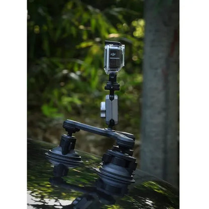 Leofoto LAC-05 Triple Suction Cup Sports Camera Mount