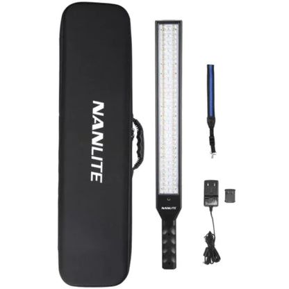 Nanlite MixWand 18II RGBWW Wand Light with Barn Door