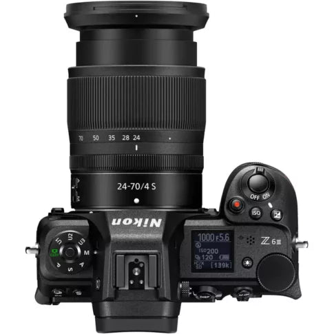 nikon Z6 III with 24 70MM F4S