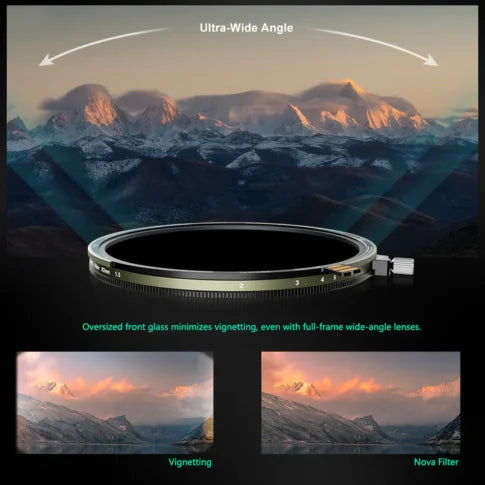 H&Y 82mm HD Nova-Series VND + CPL Filter With Magnetic Cap