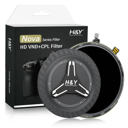 H&Y 82mm HD Nova-Series VND + CPL Filter With Magnetic Cap