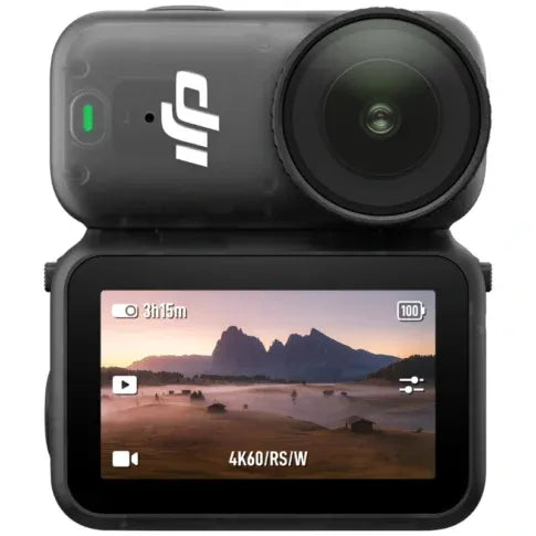 DJI Osmo Nano Standard Combo - 4K/60fps Small Mini Cam with 1/1.3 Inch Sensor, 143° Wide Angle Video, 200 min Battery, Can Be Attached Anywhere, Waterproof POV Camera for Sports, Vlog, Bicycle (64 GB)