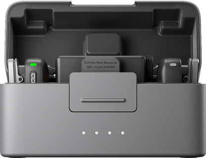 DJI Mic Mini (2 TX Microphone + 1 RX Receiver + 1 Charging Case) BR - DJI126
