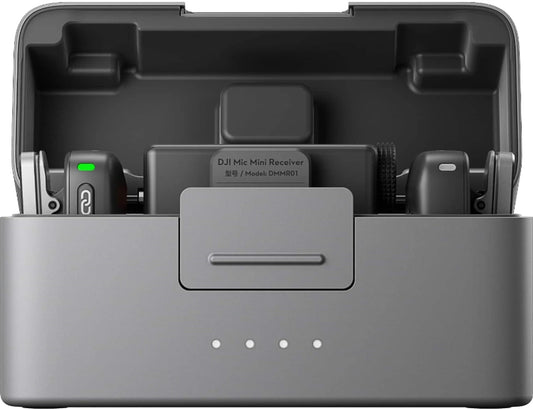 DJI Mic Mini (2 TX Microphone + 1 RX Receiver + 1 Charging Case) BR - DJI126
