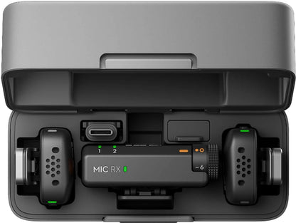 DJI Mic Mini (2 TX Microphone + 1 RX Receiver + 1 Charging Case) BR - DJI126