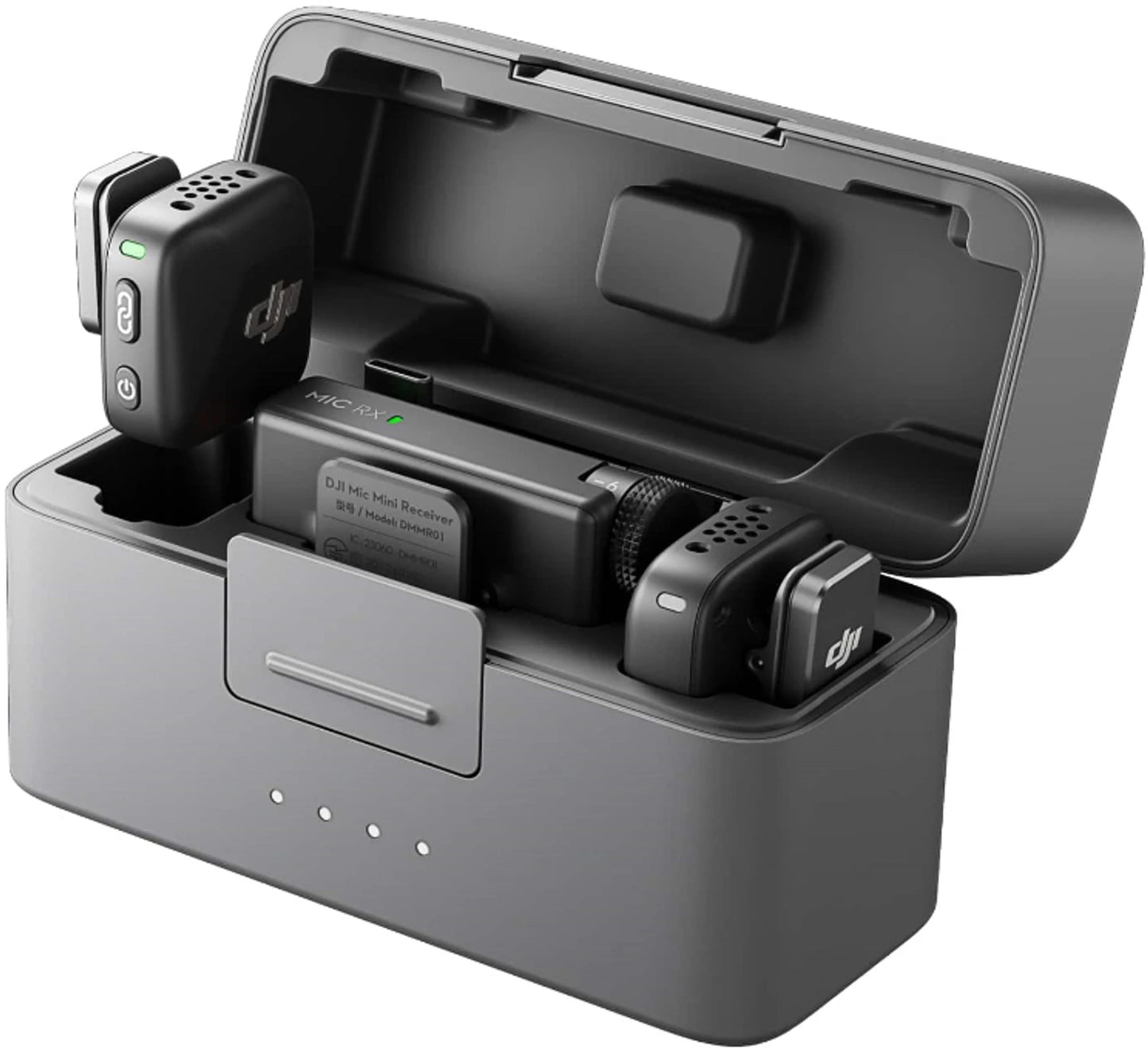 DJI Mic Mini (2 TX Microphone + 1 RX Receiver + 1 Charging Case) BR - DJI126