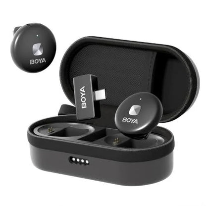 BOYA Omic-U Wireless Type-C Lavalier for Creators - White Microphone