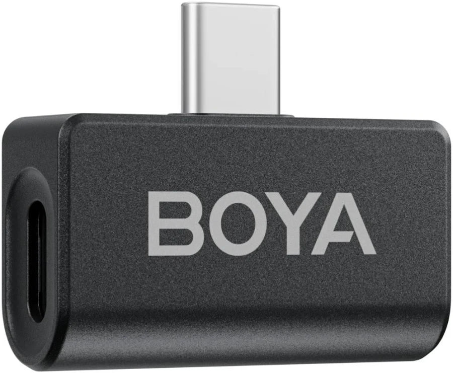 BOYA Omic-U Wireless Type-C Lavalier for Creators - White Microphone