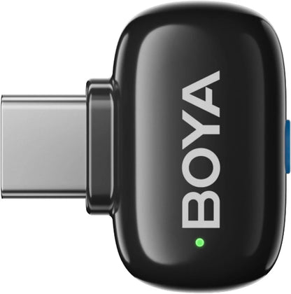 BOYA Mini 2 | Wireless mic for YouTube | Mic for Video Recording | Microphone for vlogging | Smart App Control with Strong Noise Reduction Upto -40dB, 48kHz/24-Bit Studio Sound Quality.