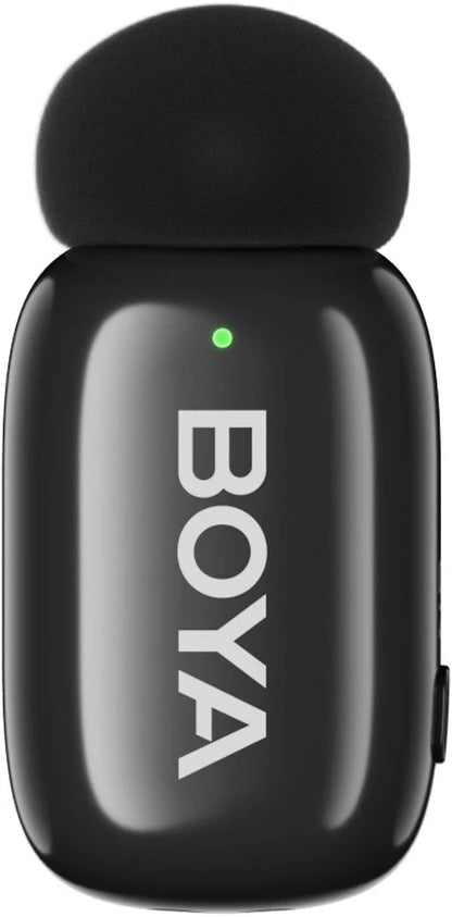 BOYA Mini 2 | Wireless mic for YouTube | Mic for Video Recording | Microphone for vlogging | Smart App Control with Strong Noise Reduction Upto -40dB, 48kHz/24-Bit Studio Sound Quality.