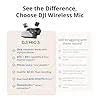DJI Mic 3 (2 TX + 1 RX + Charging Case), Wireless Microphone for iPhone/Android/Camera, 32-bit Float Internal Recording, Dual Band Anti-Interference, Adaptive Gain Control for Balanced Volume, 28h Use