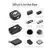 DJI Mic 3 (2 TX + 1 RX + Charging Case), Wireless Microphone for iPhone/Android/Camera, 32-bit Float Internal Recording, Dual Band Anti-Interference, Adaptive Gain Control for Balanced Volume, 28h Use