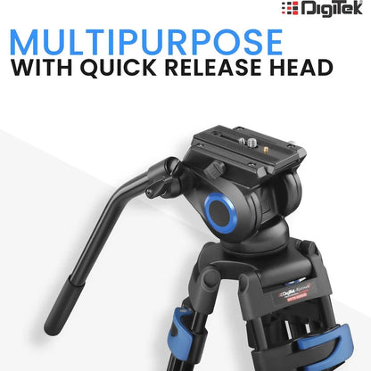 DIGITEK Platinum DPTR 605 VD Tripod (Black, Supports Up to 20000 ...more