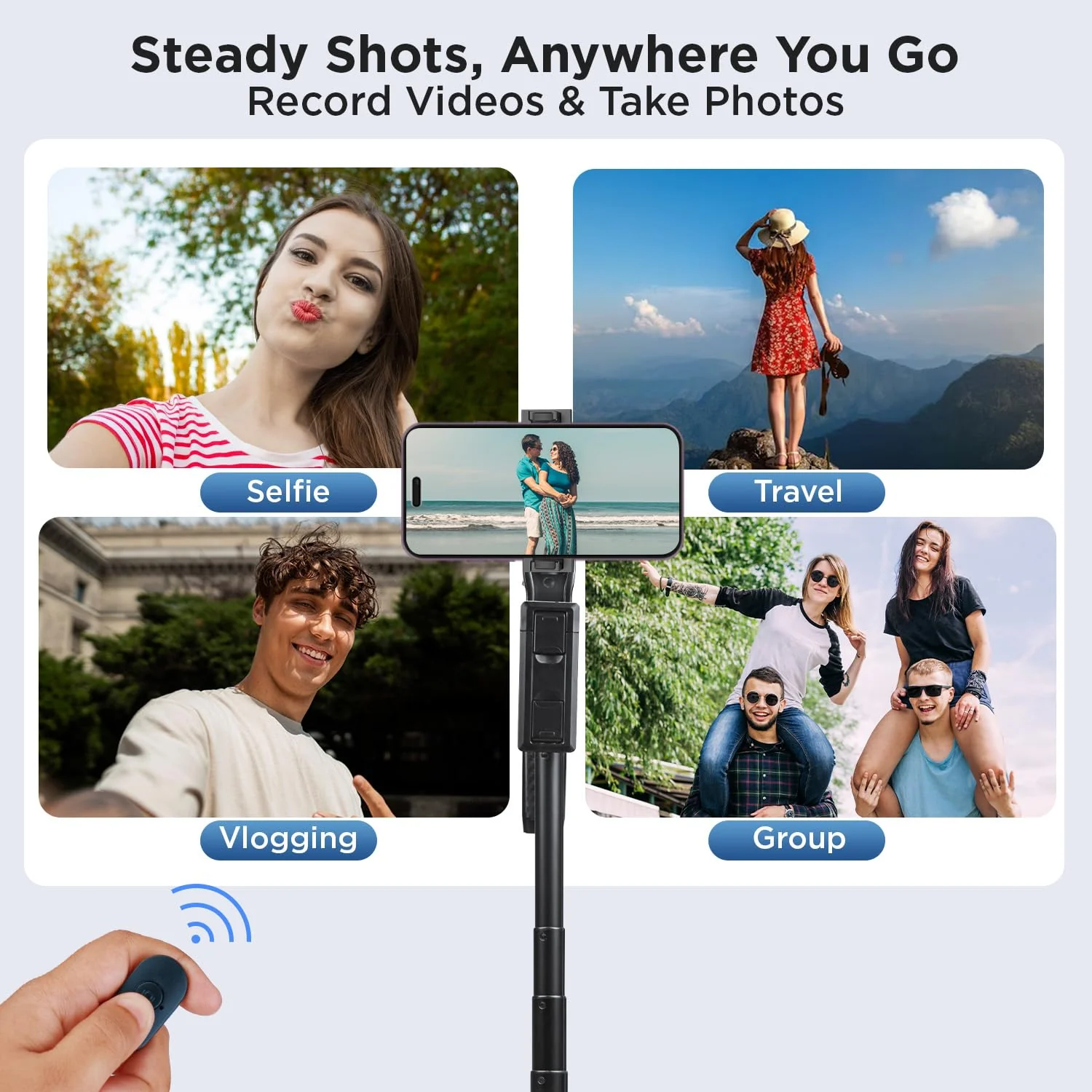 TELESIN Camera Clamp Handlebar Bike Mount 360° Double Ballhead Magic Arm with 1/4"-20 Thread for Motorcycle Monitor Canon Nikon DSLR/Gopro/LED Lights/Ronin-M/Ronin MX/Freefly - Image 9